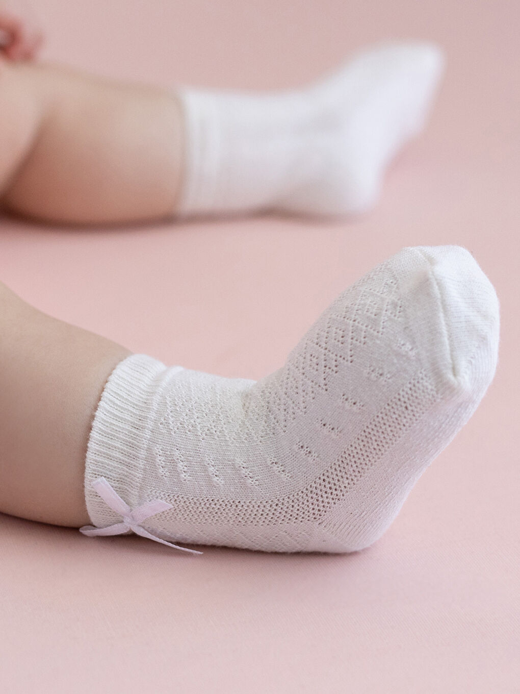 Chaussettes Bébé Fille À Motifs Lot de 3 Pièces