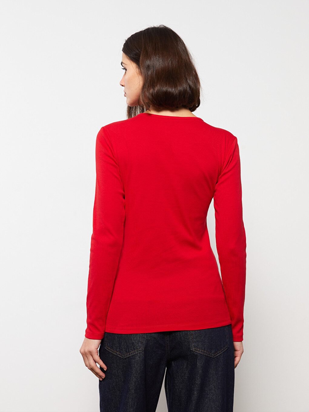 Crew Neck Women's Bodysuit-4
