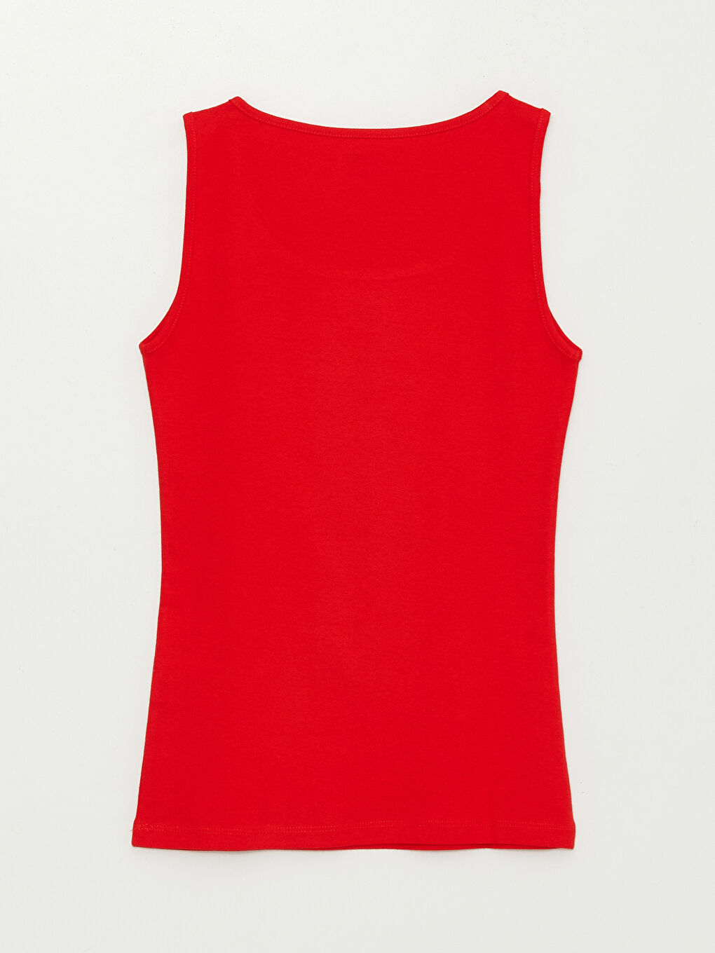 Kırmızı U Yaka Kadın Atlet-6