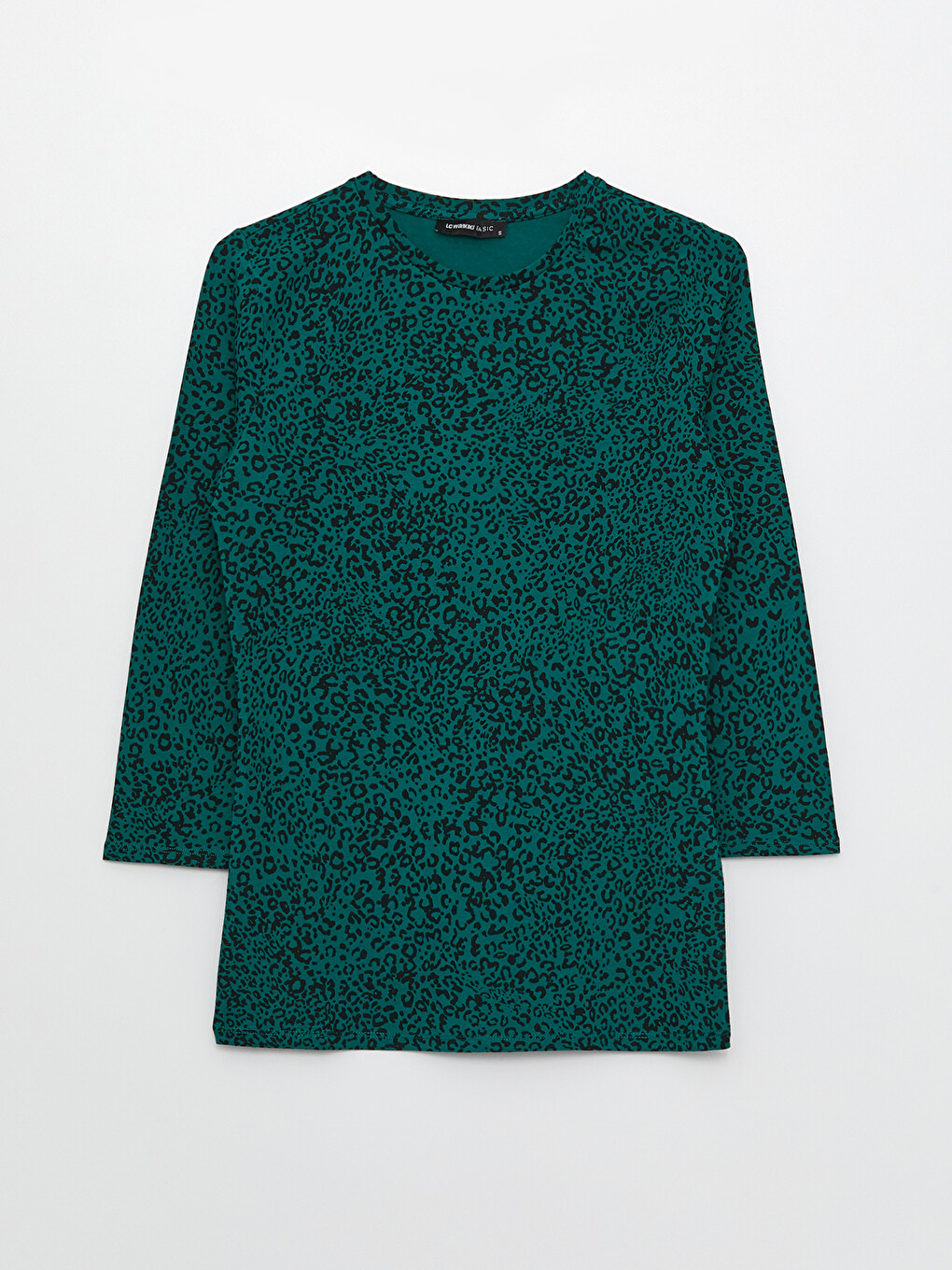 T-shirt À Manches Longues À Motif Floral Pour Femmes Avec Col Rond-5