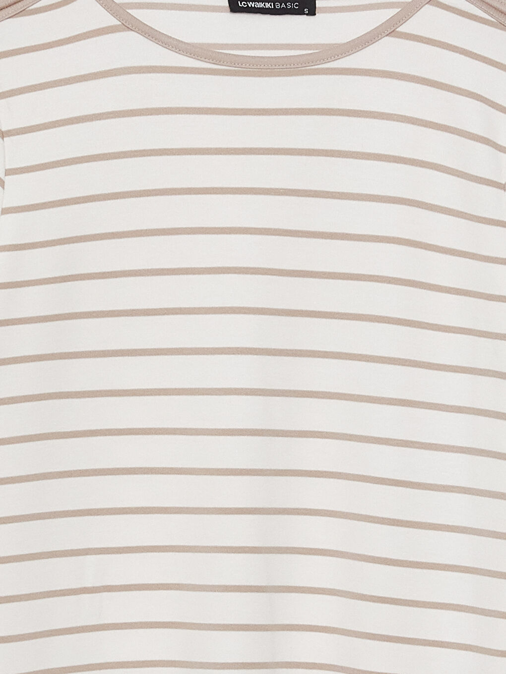 LC Waikiki Ženska majica na pruge lađa izreza -S33847Z8-LE8