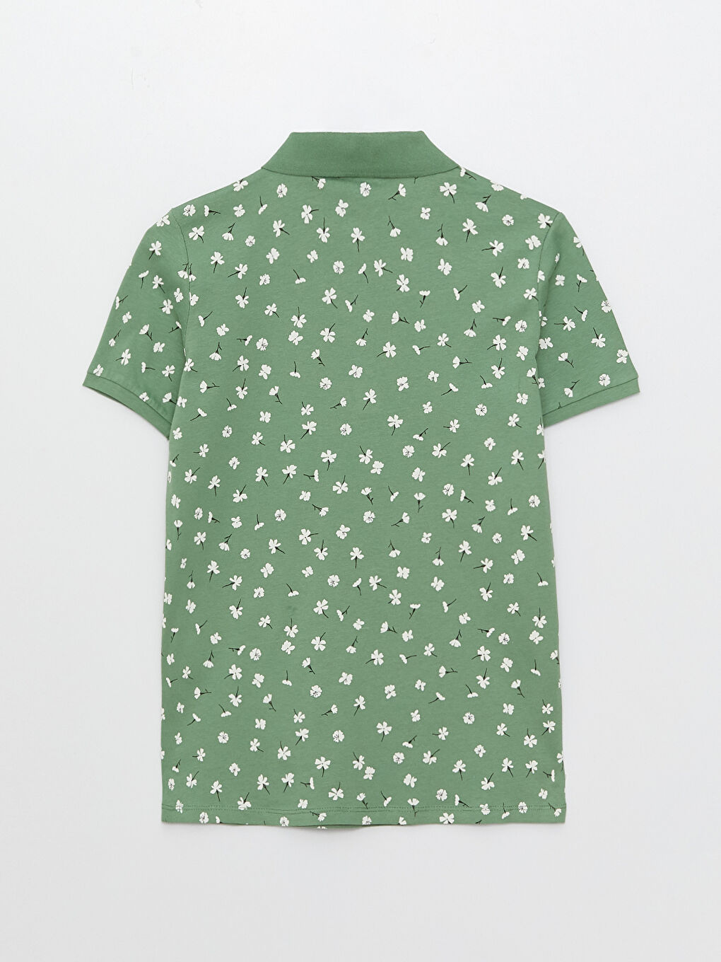 Футболка с водолазкой, с принтом, с коротким рукавом для женщин-6