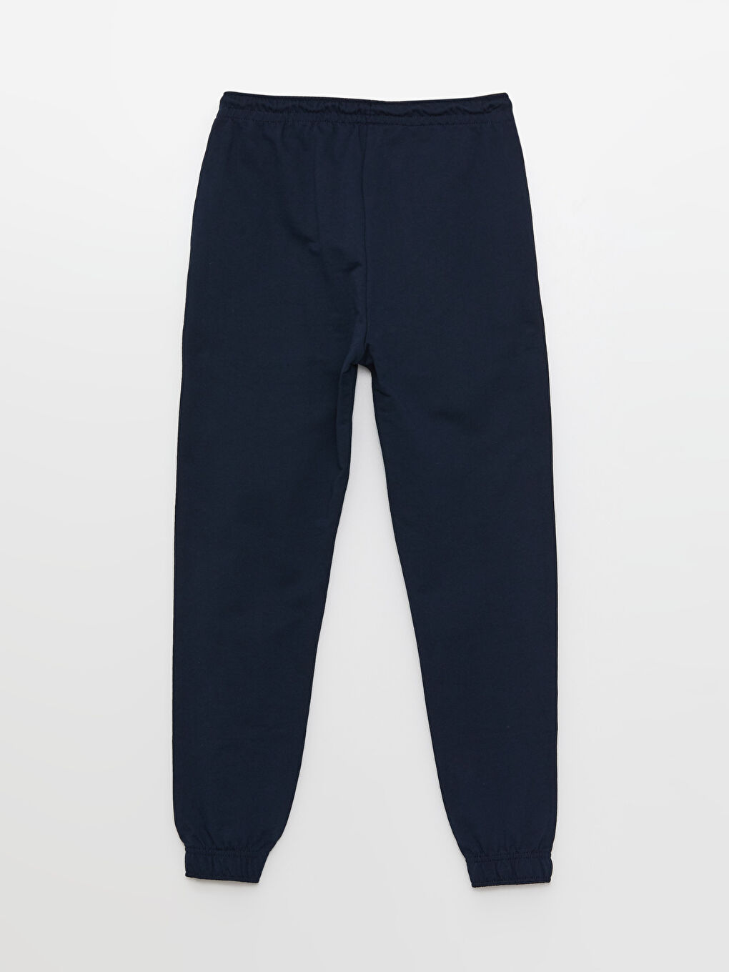 Women's Elasticated Waist Plain Jogger Sweatpants-5