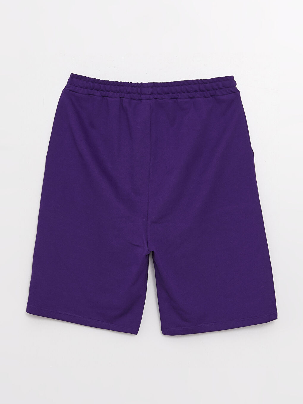 Women's Elasticated Waist Plain Shorts -S33857Z8-LWW