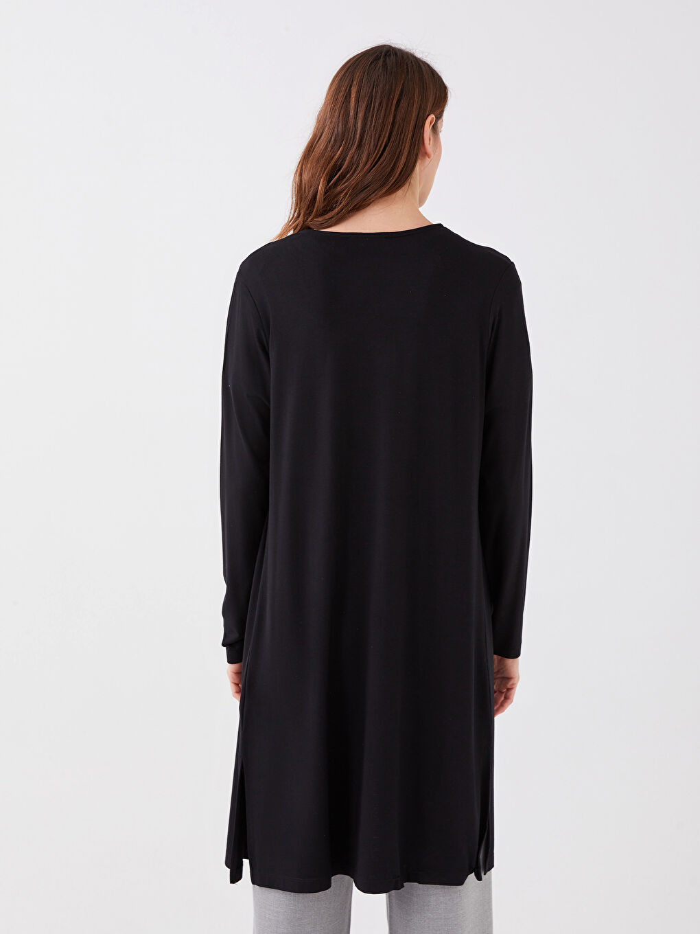 Shawl Collar Plain Long Sleeve Women's Cardigan -S33860Z8-CVL