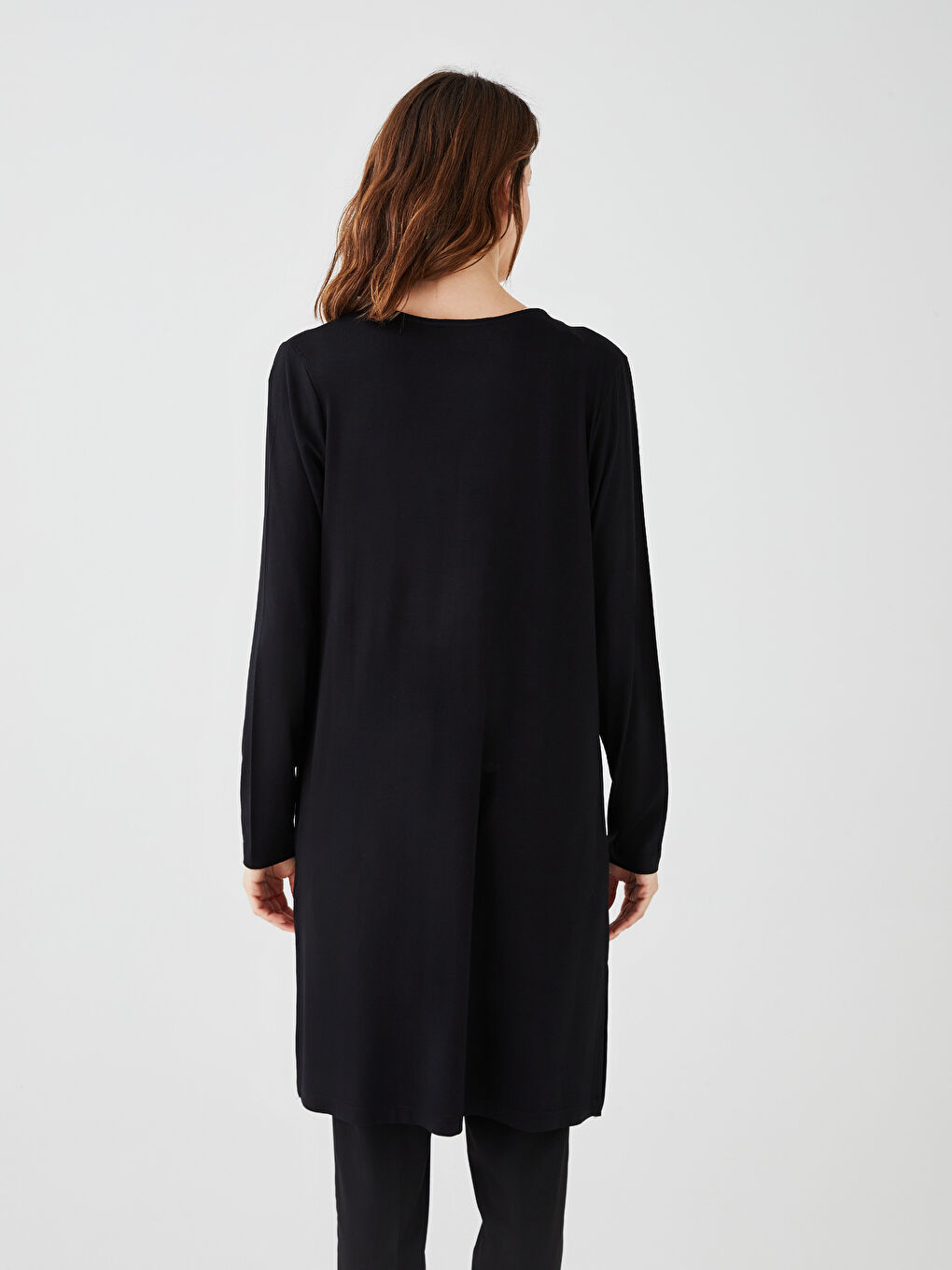 Shawl Collar Plain Long Sleeve Women's Cardigan -S33860Z8-CVL