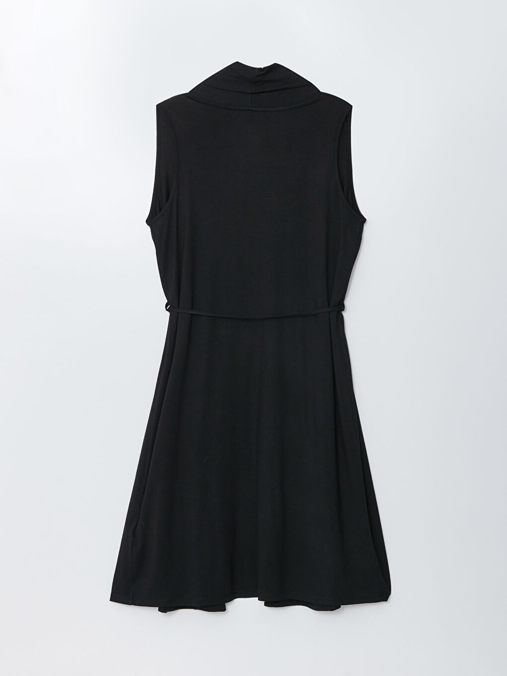 فيست سادة بياقة شال للسيدات-5