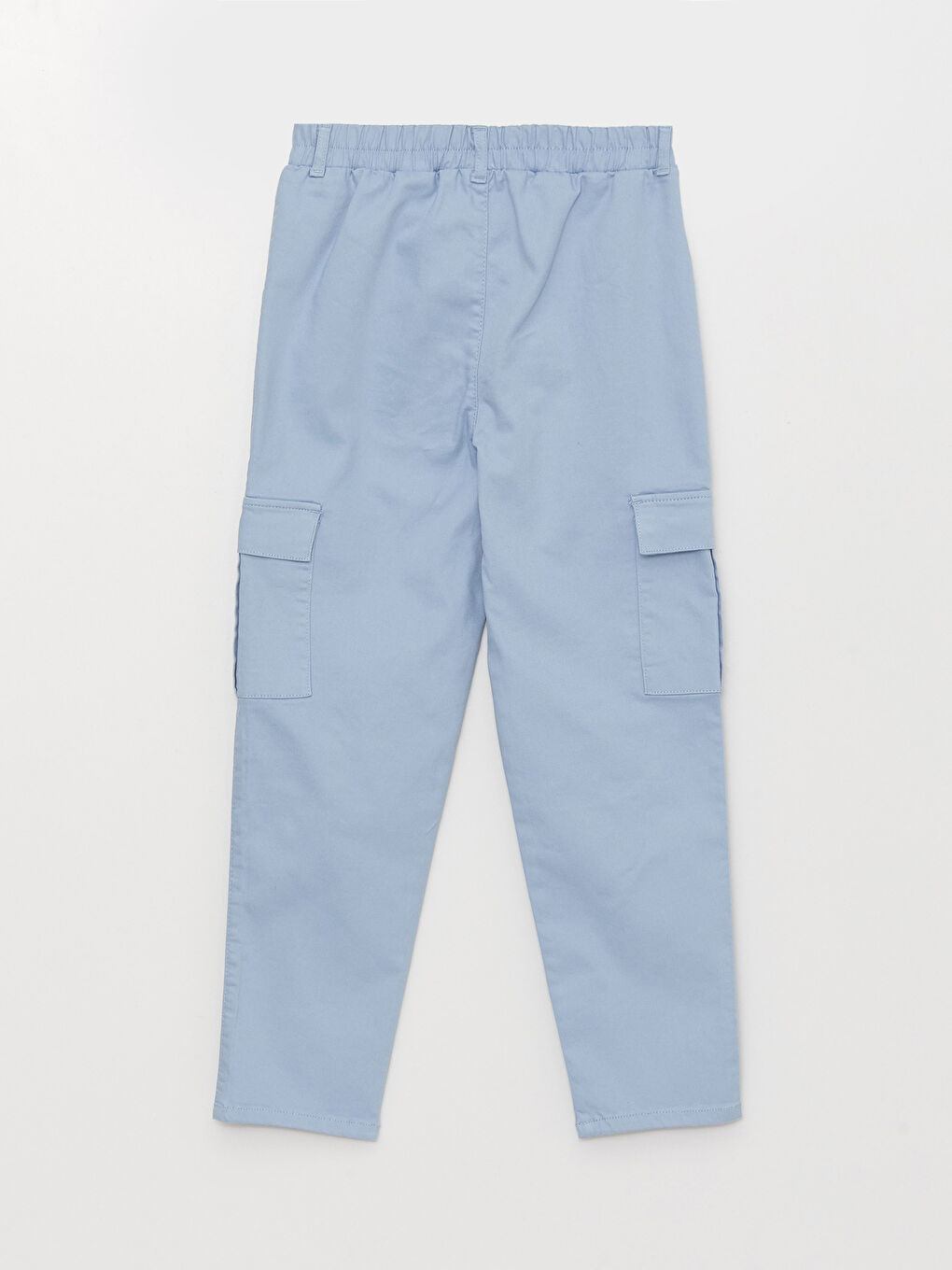 Elasticated Waist Twill Girls' Trousers-1