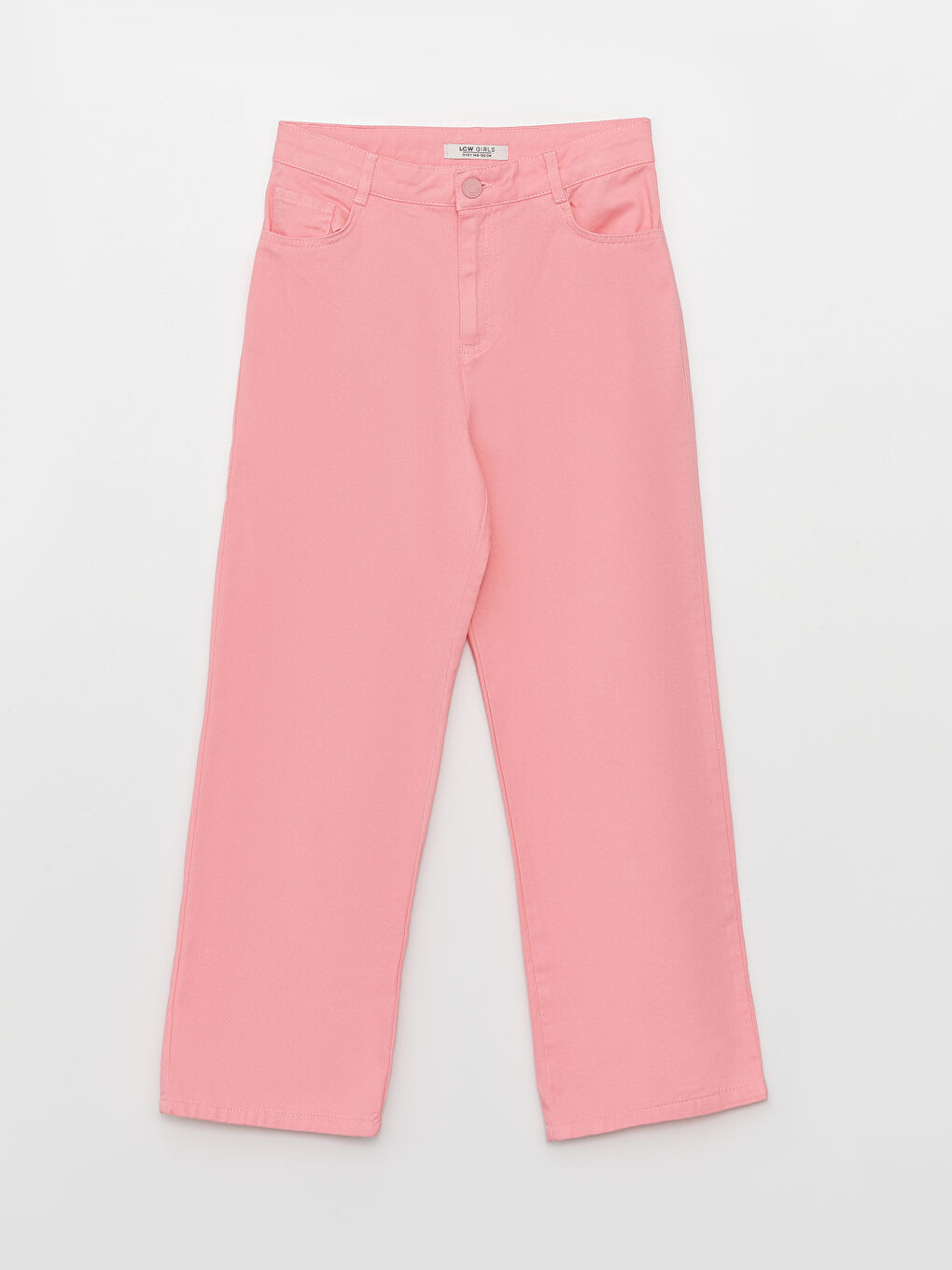 Basic Bell-Bottoms Gabardine Girl Trousers