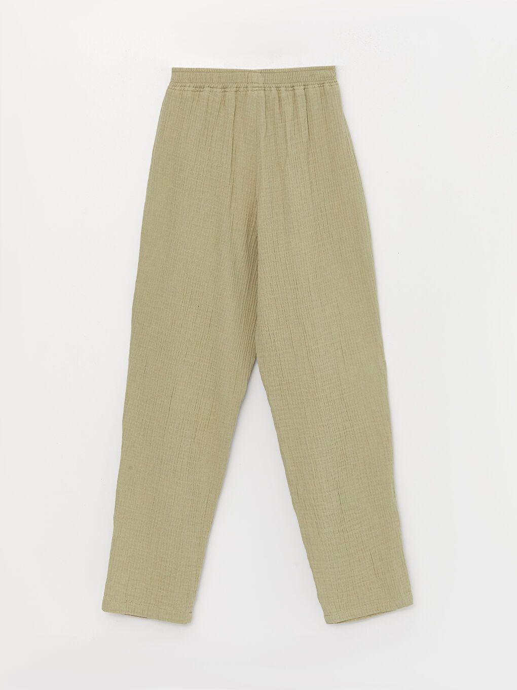 بنطلون أساسي للبنات بخصر مرن-1