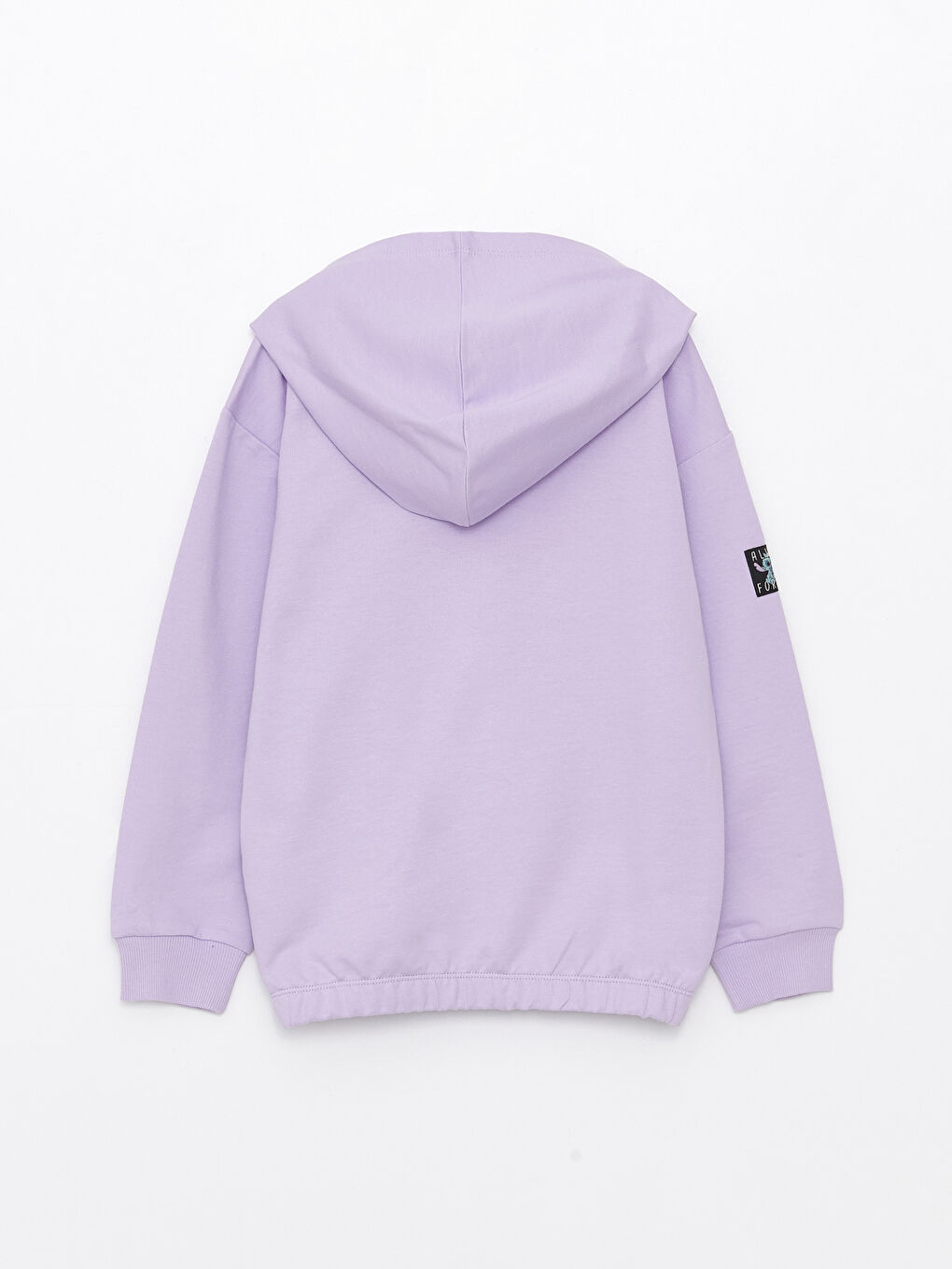 Толстовка с капюшоном с принтом Лило и Стич с длинным рукавом для девочек-1