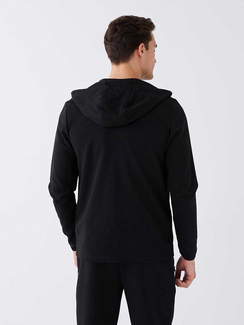 LCW SPORT Hooded Long Sleeve Men's Sports Cardigan -S33934Z8-CVL