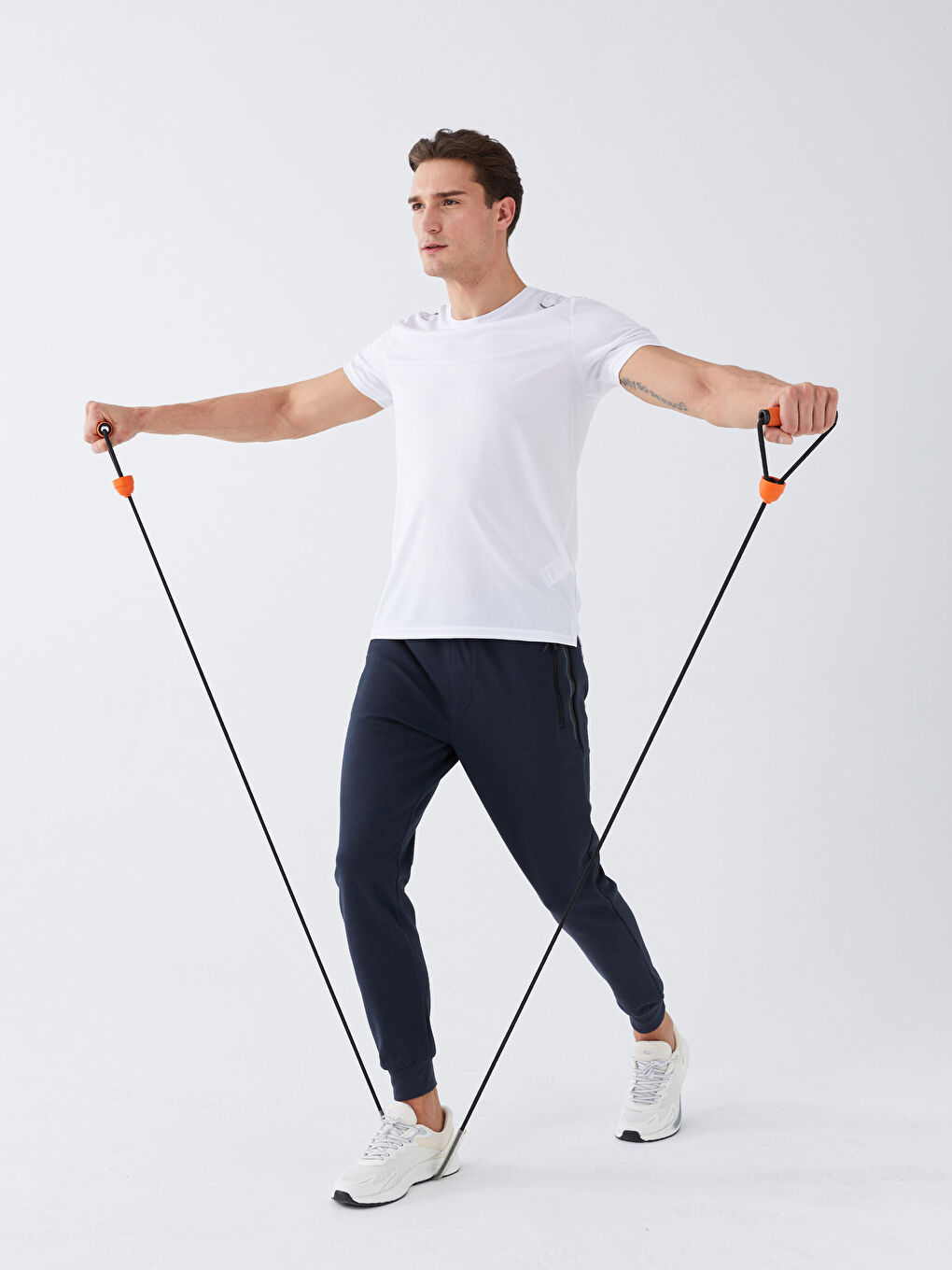 بنطلون رياضي رفيع للرجال-2