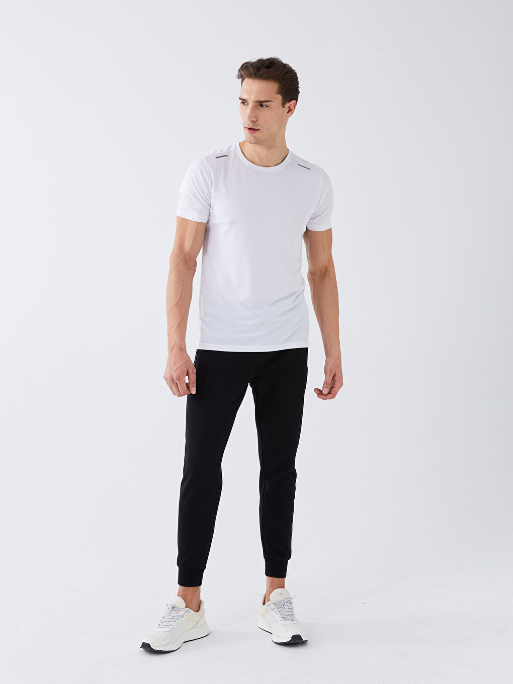 Siyah Slim Fit Erkek Jogger Eşofman Altı-2