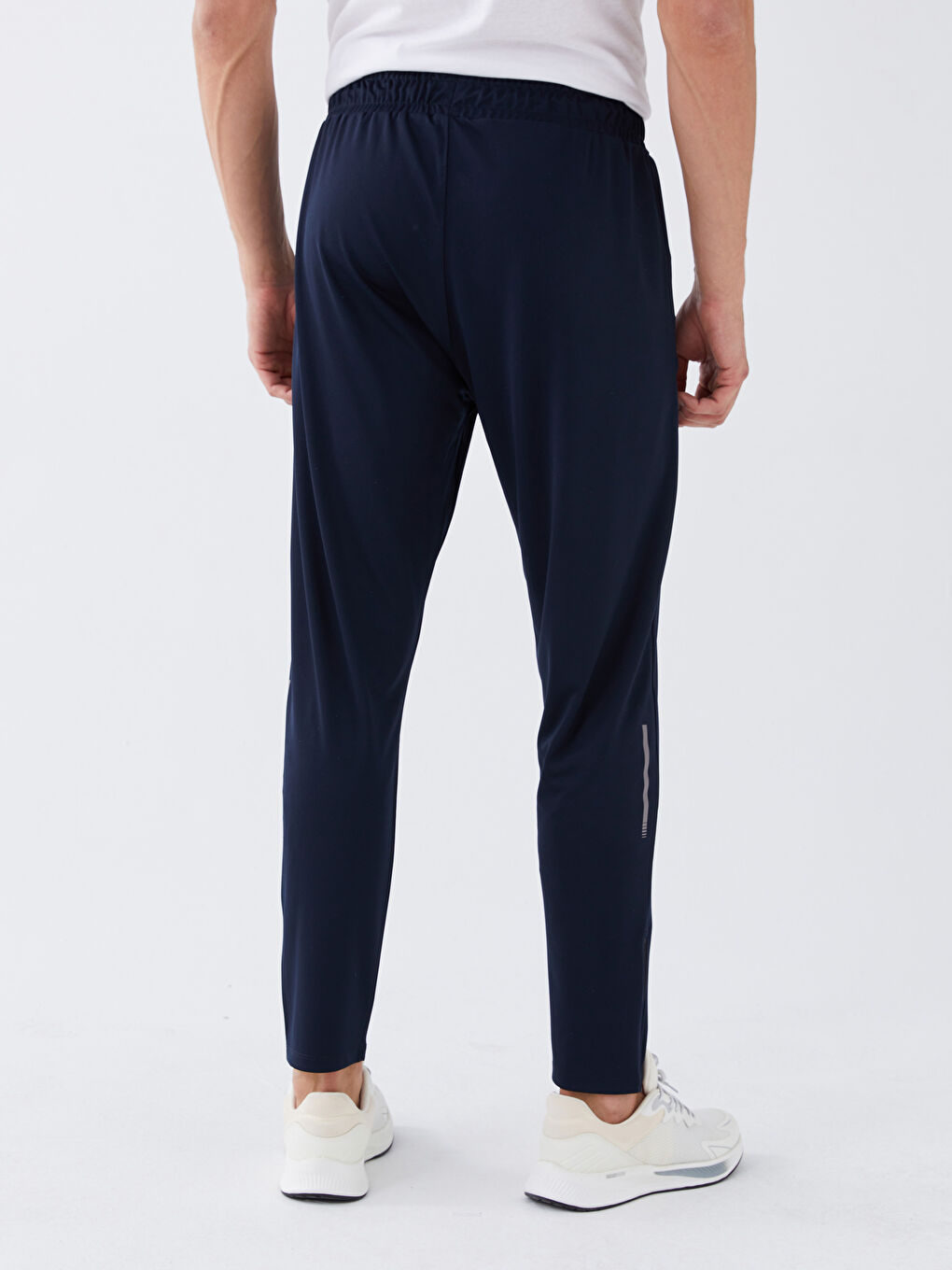 Lacivert Slim Fit Erkek Spor Eşofman Altı-4