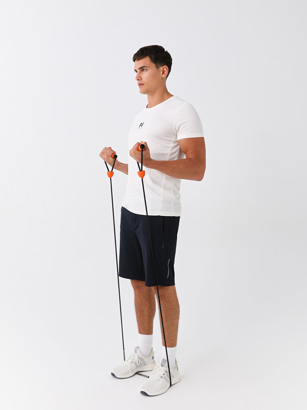 XSIDE ACTIVE Lacivert Slim Fit Erkek Spor Şort