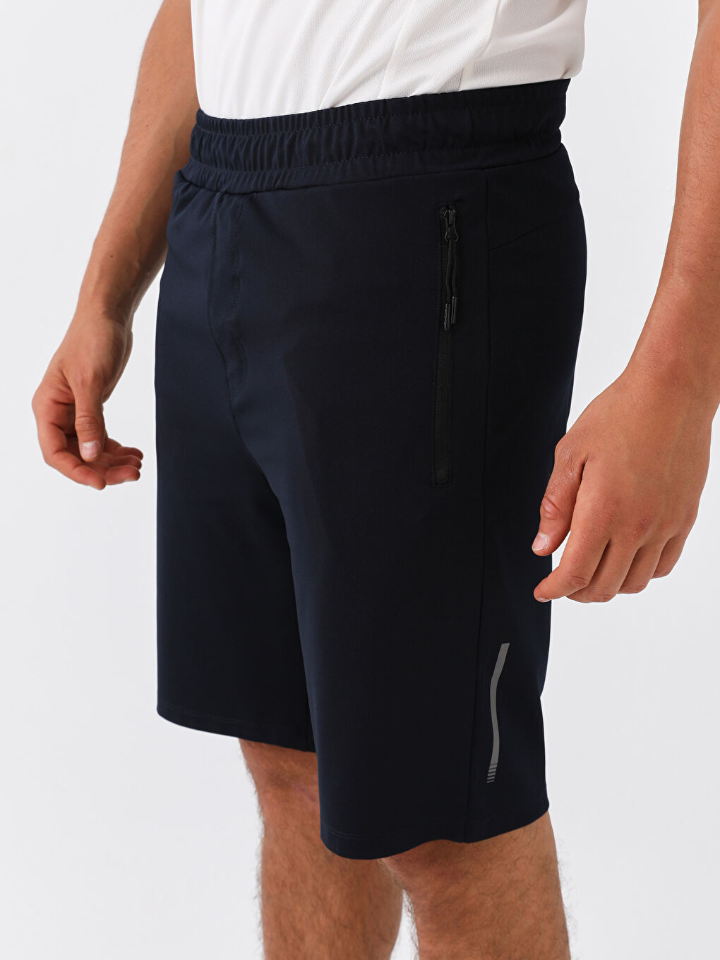 XSIDE ACTIVE Lacivert Slim Fit Erkek Spor Şort - 2