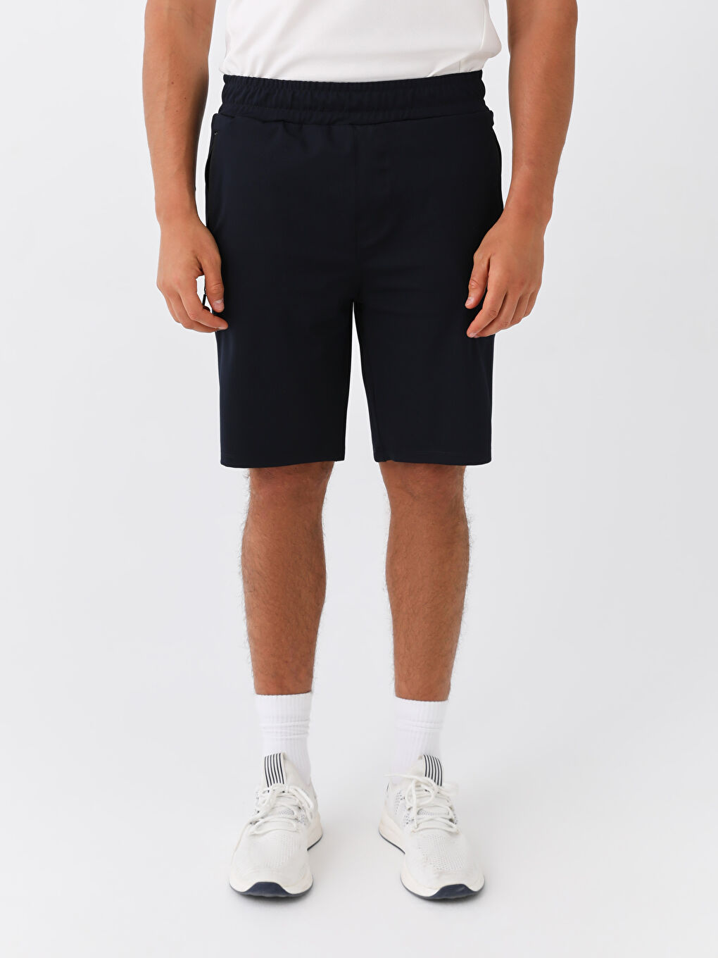 XSIDE ACTIVE Lacivert Slim Fit Erkek Spor Şort - 3