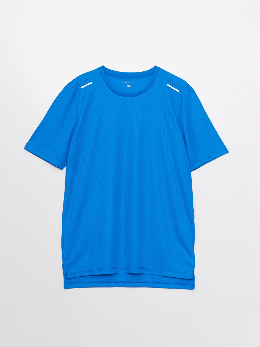 Mavi DRY-TECH Bisiklet Yaka Kısa Kollu Erkek Spor Tişört-5