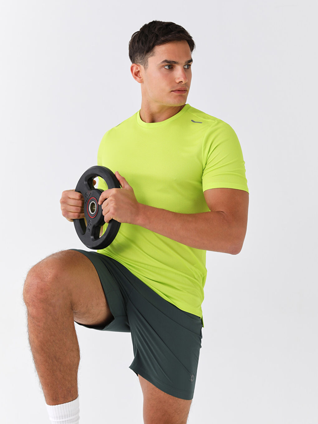 Xside Active Αθλητικό Μπλουζάκι DRY-TECH Στρογγυλή Λαιμόκοψη