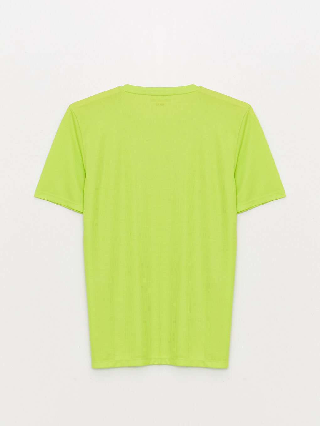 Yeşil DRY-TECH Bisiklet Yaka Kısa Kollu Erkek Spor Tişört-6