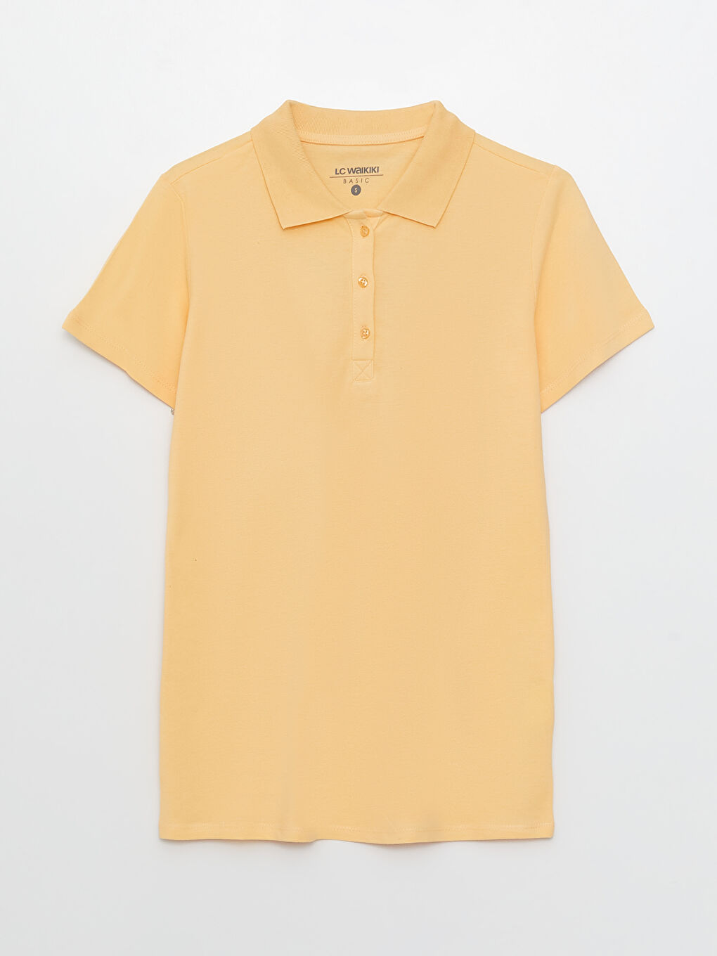 Rollkragen Schlicht Kurzarm T-Shirt für Damen-5