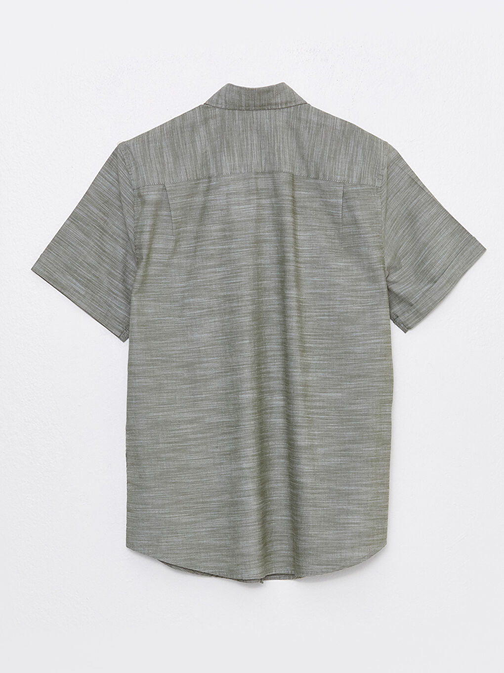 Muška poplin košulja ravnog kroja - kratki rukav -S33965Z8-CTY