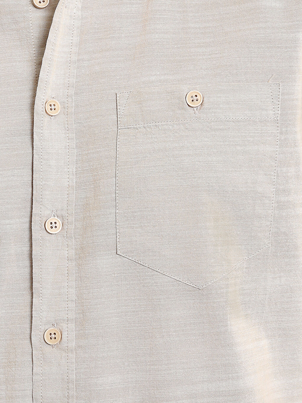 Chemise homme coupe classique en popeline à manches courtes-4