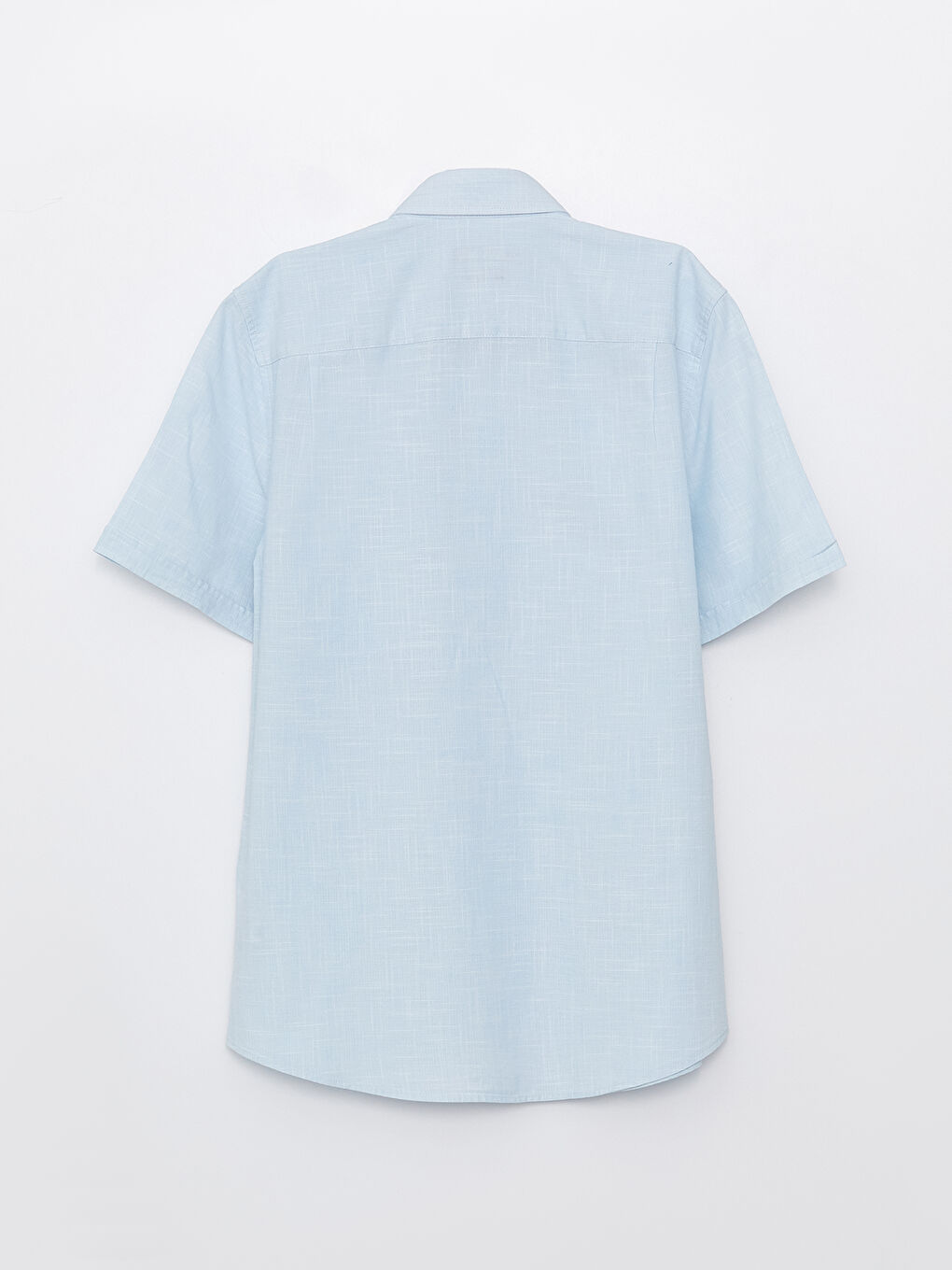 LCWAIKIKI Basic Regular Fit Short Sleeve Men's Shirt -S33967Z8-DY0