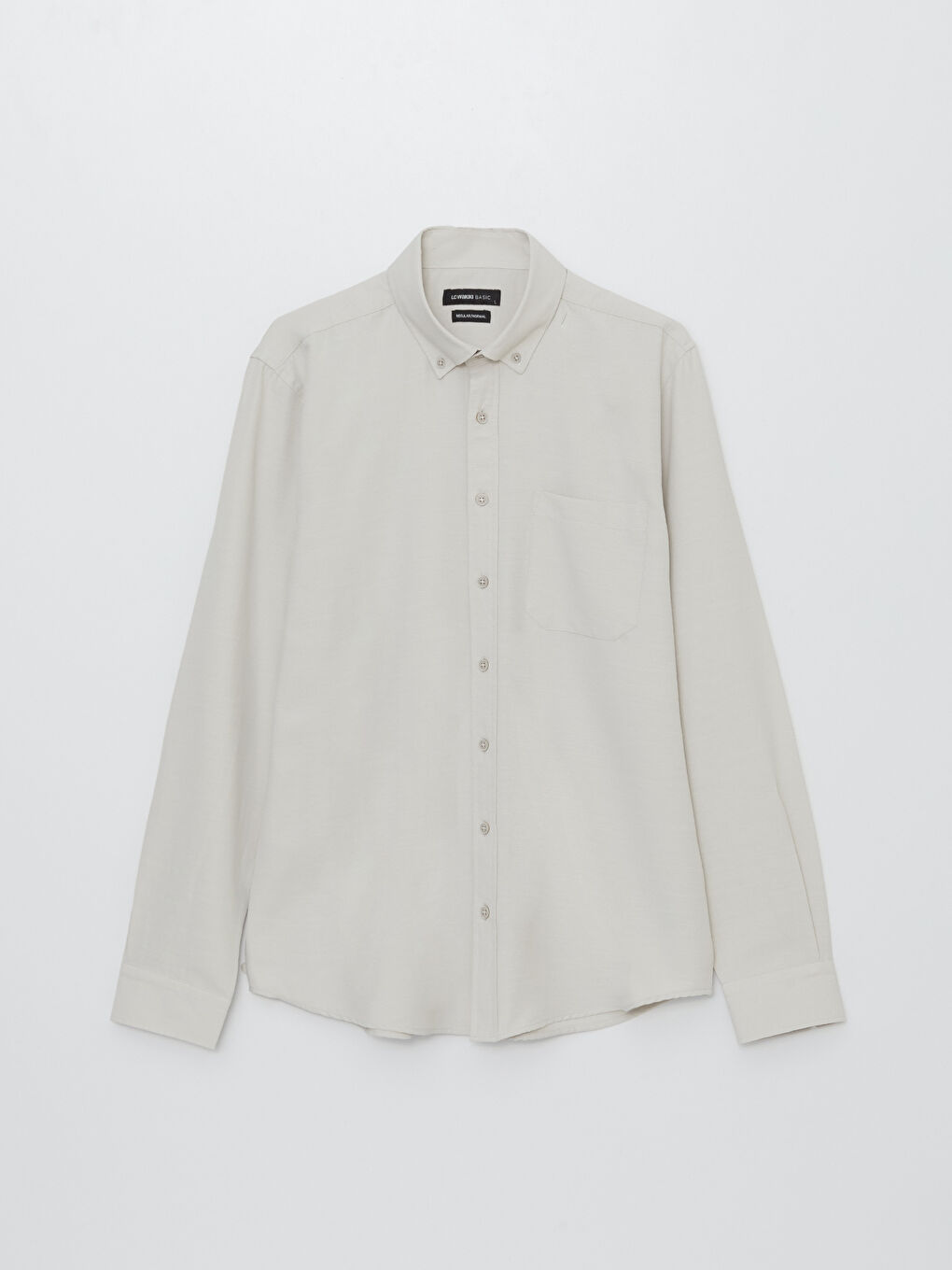 Cămașă pentru Bărbați cu Mânecă Lungă Regular Fit din Poplin-5