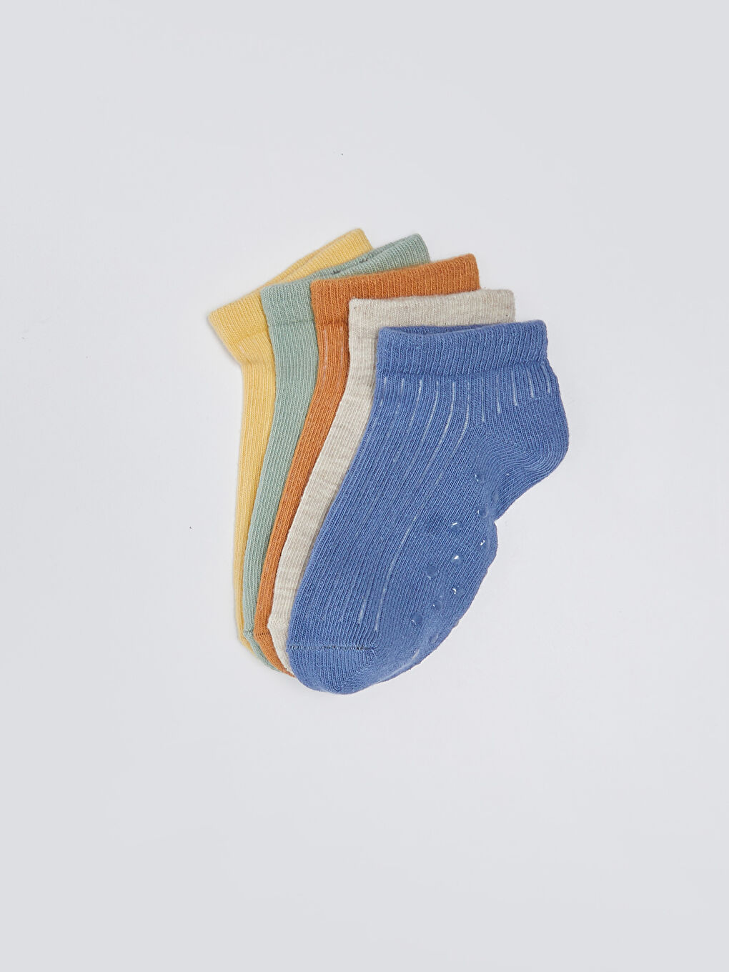 Чорапи тип терлички за бебе момче 5бр.-2