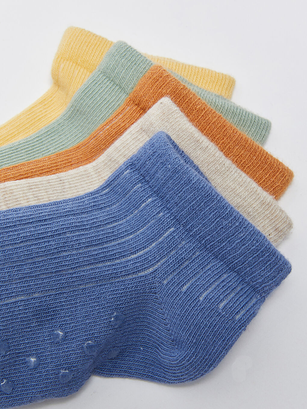 Чорапи тип терлички за бебе момче 5бр.-3