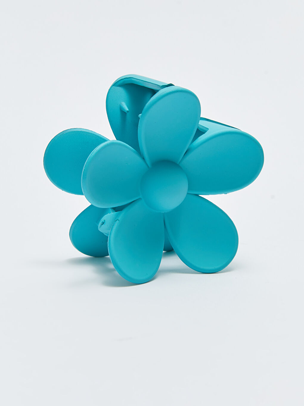 Mavi Çiçek Figürlü Klips Toka-2