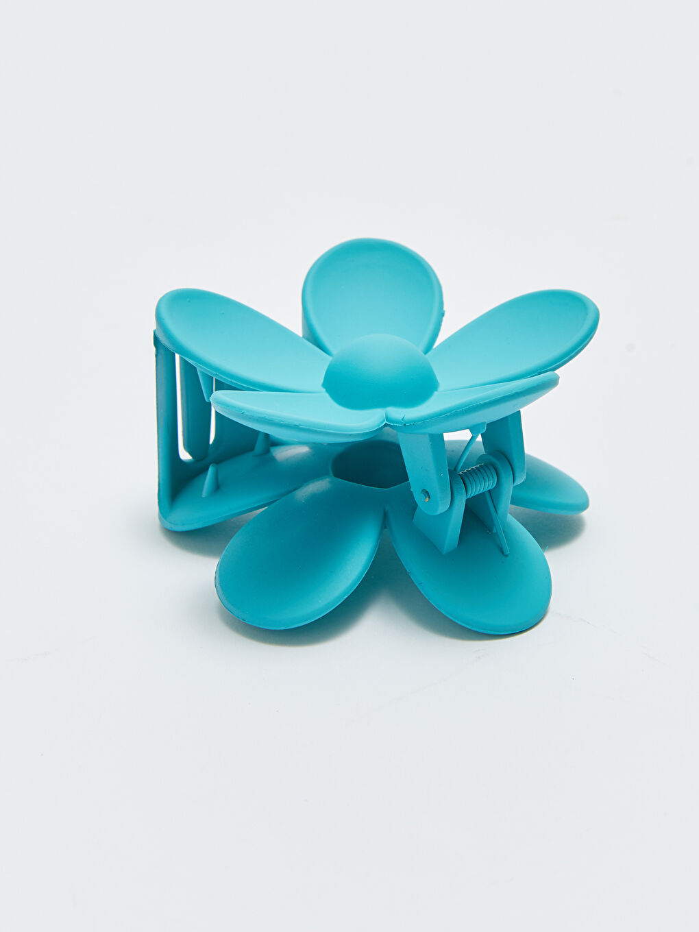 Mavi Çiçek Figürlü Klips Toka-4