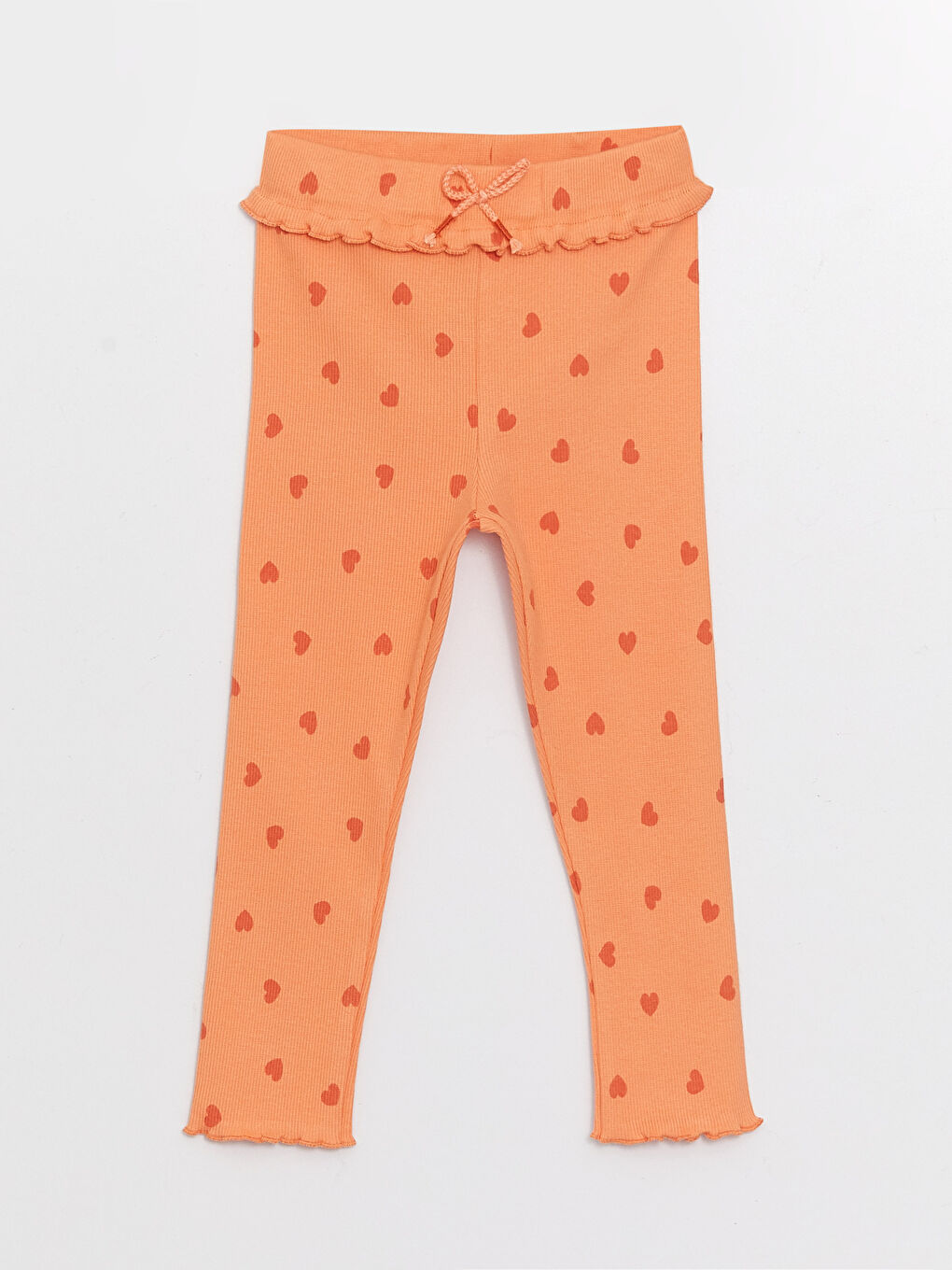 Crew Neck Long Sleeve Printed Baby Girls' T-Shirt and Tights 2 Pack Set-2