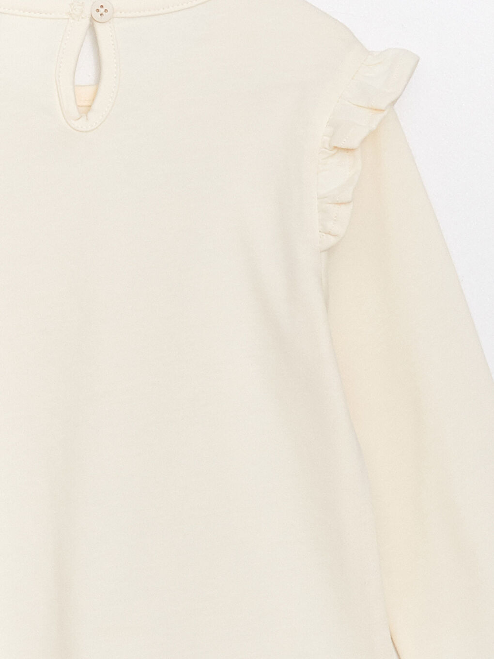 Crew Neck Long Sleeve Printed Baby Girls' T-Shirt and Tights 2 Pack Set-4