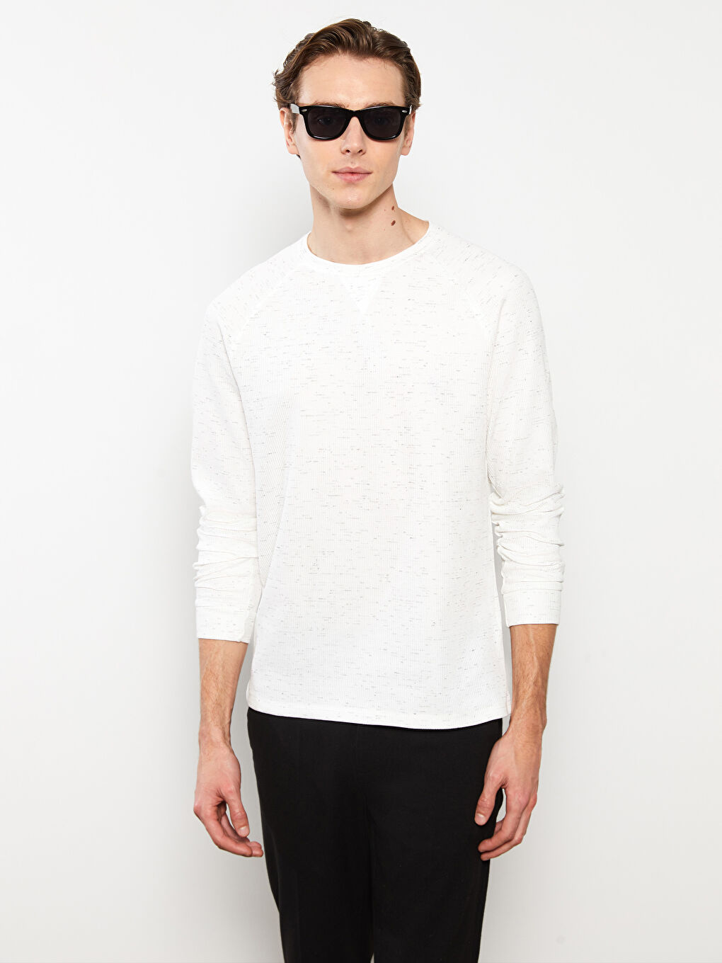 LC Waikiki Crew Neck Long Sleeve Men's Sweatshirt -S34089Z8-R9J