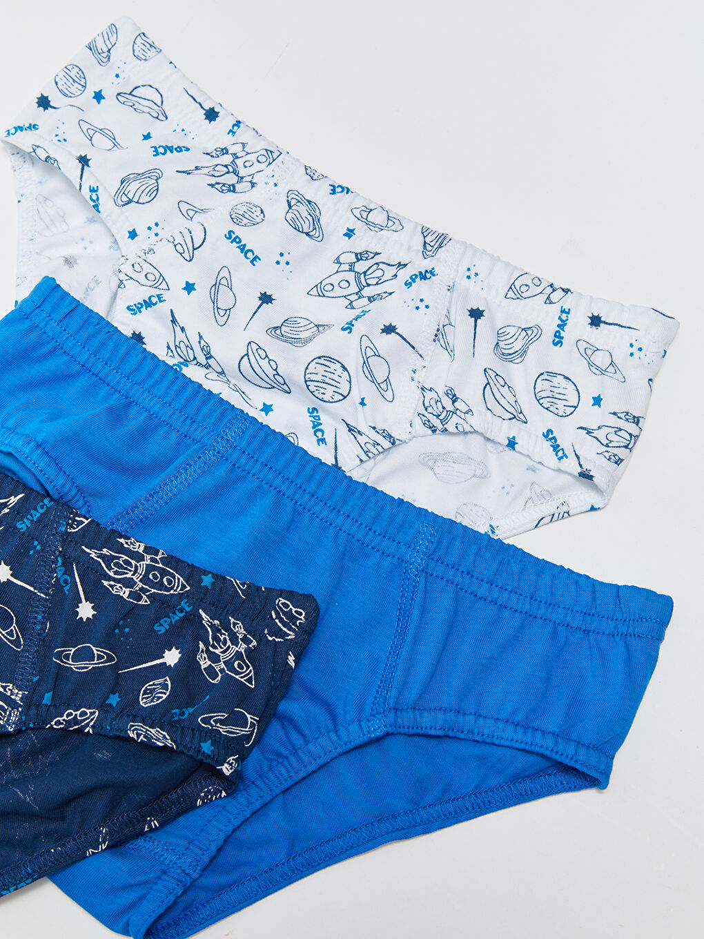 كلسون أولاد قطن مطبوع - عبوة ٣ قطع-1