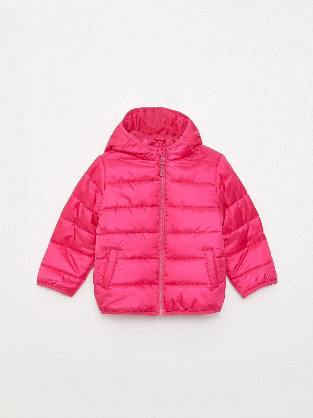 LCW baby Kaput za bebe devojčice sa kapuljačom i dugim rukavima -S34137Z1-H4K