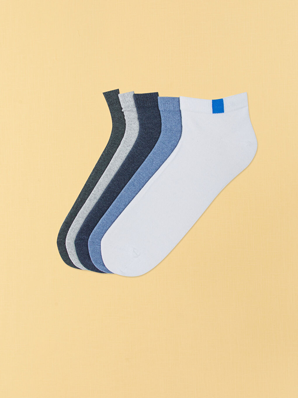 Chaussettes de Baskets pour Hommes Lot de 5 pièces-1