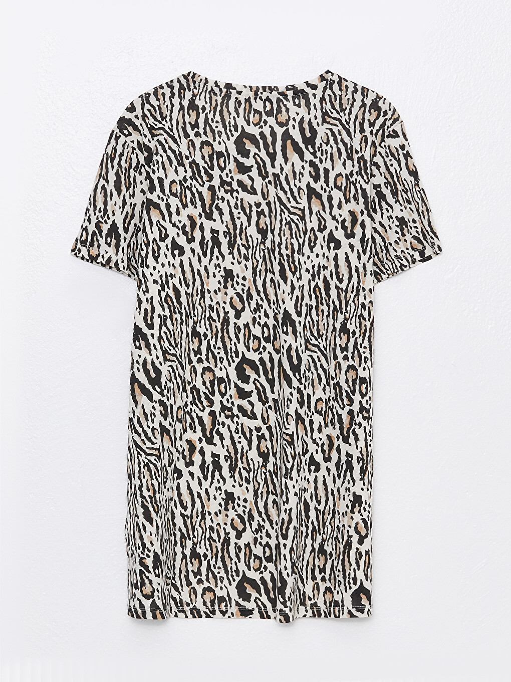 T-shirt Me Jakë Të Rrumbullakët, I Stampuar, Me Mëngë Të Shkurtra Për Gra-6