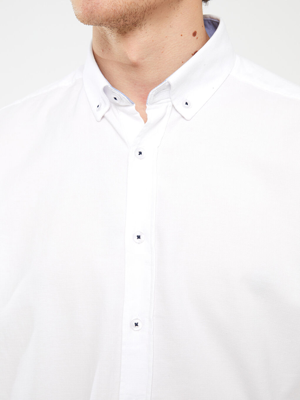 SOUTHBLUE Regular Fit Long Sleeve Dobby Fabric Men's Shirt -S34223Z8-Q6K