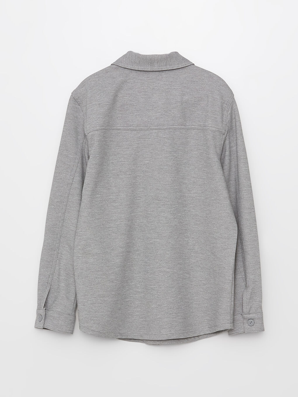 Veste Chemise à Manches Longues Coupe Décontractée pour Hommes-6