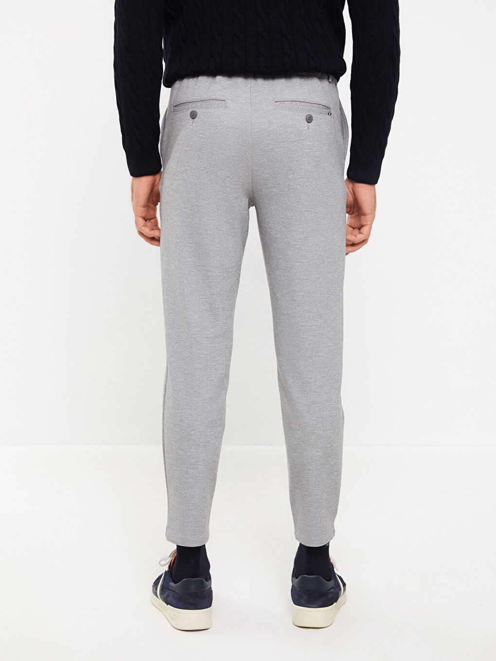 SOUTHBLUE Slim Fit Pique Men's Trousers -S34236Z8-LAL