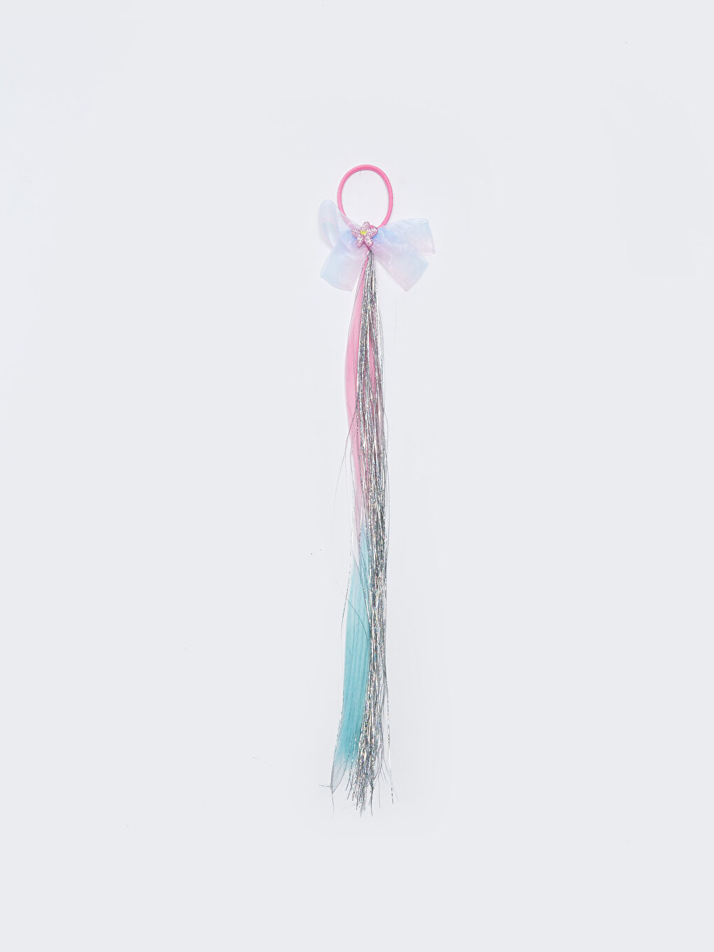 مشبك مطاطي ملون لتفاصيل شعر البنات