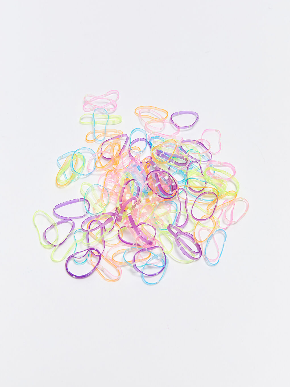 Karışık Kız Çocuk Mini Lastik Toka-1