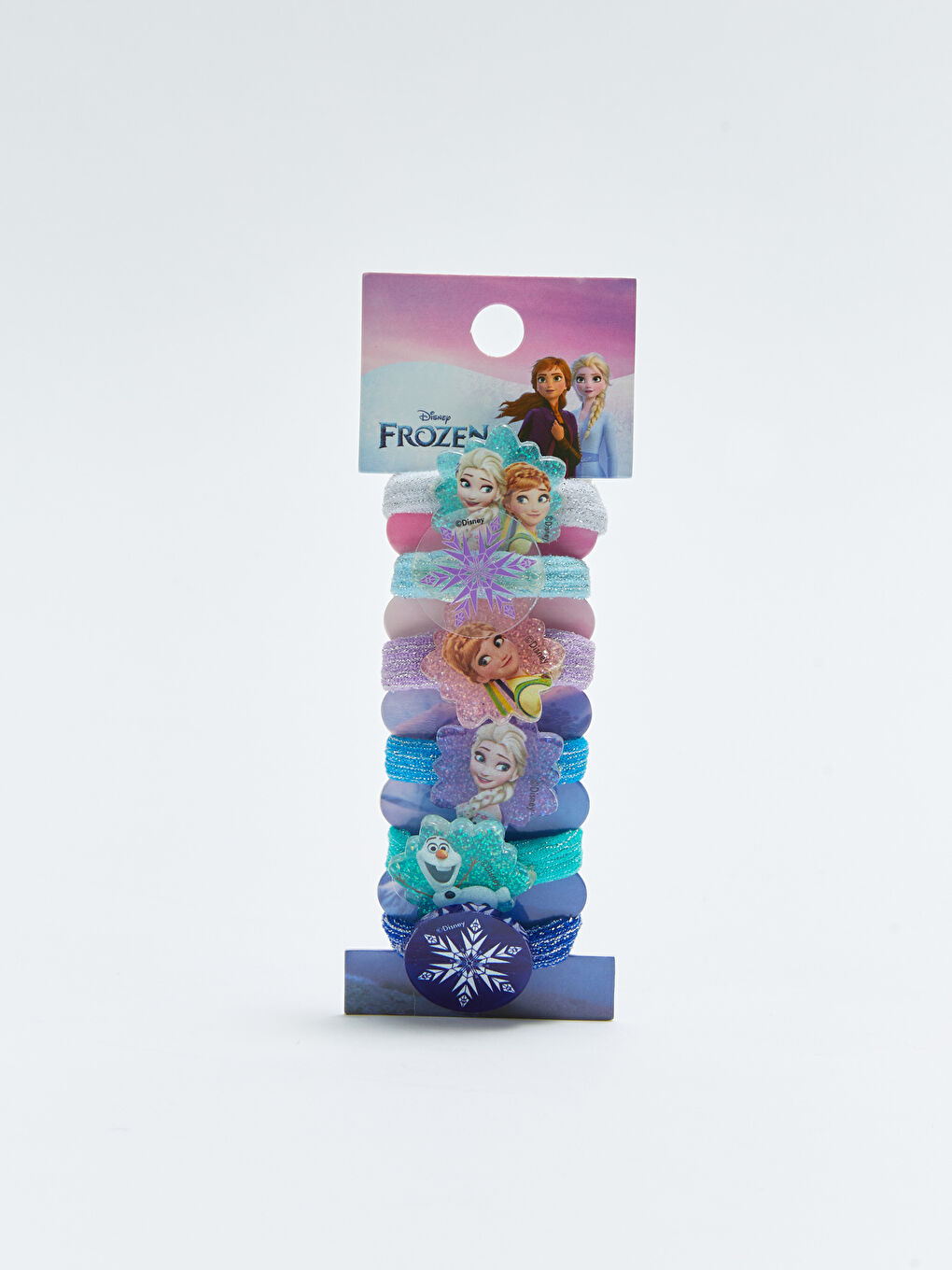 Karışık Frozen Lisanslı Kız Çocuk Saç Tokası 6'lı