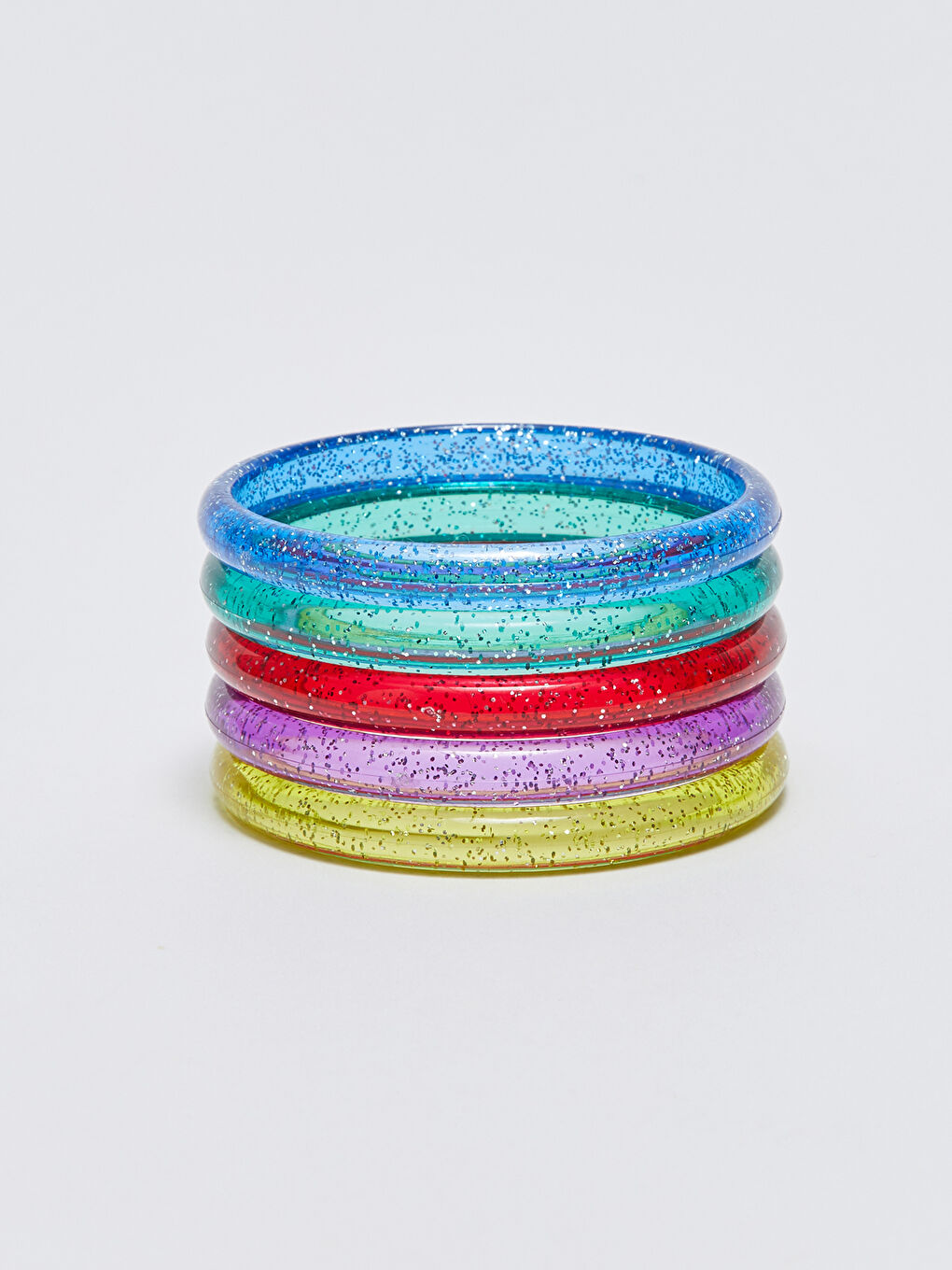 Karışık Kız Çocuk Simli Bilezik 5'li