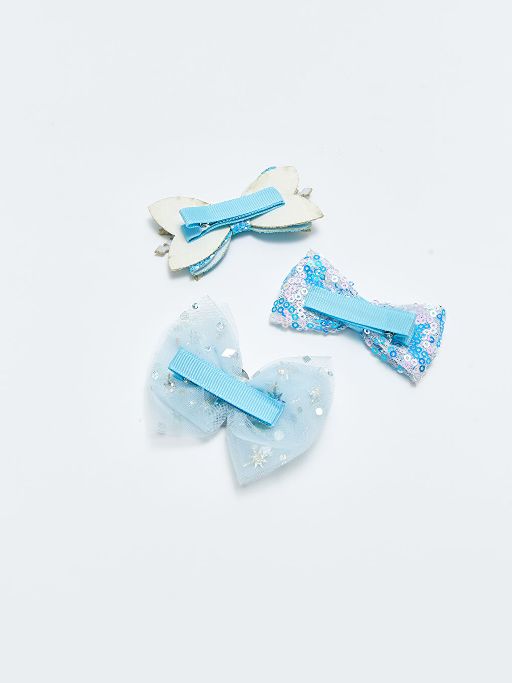 Karışık Frozen Lisanslı Kız Çocuk Saç Tokası 3'lü-2