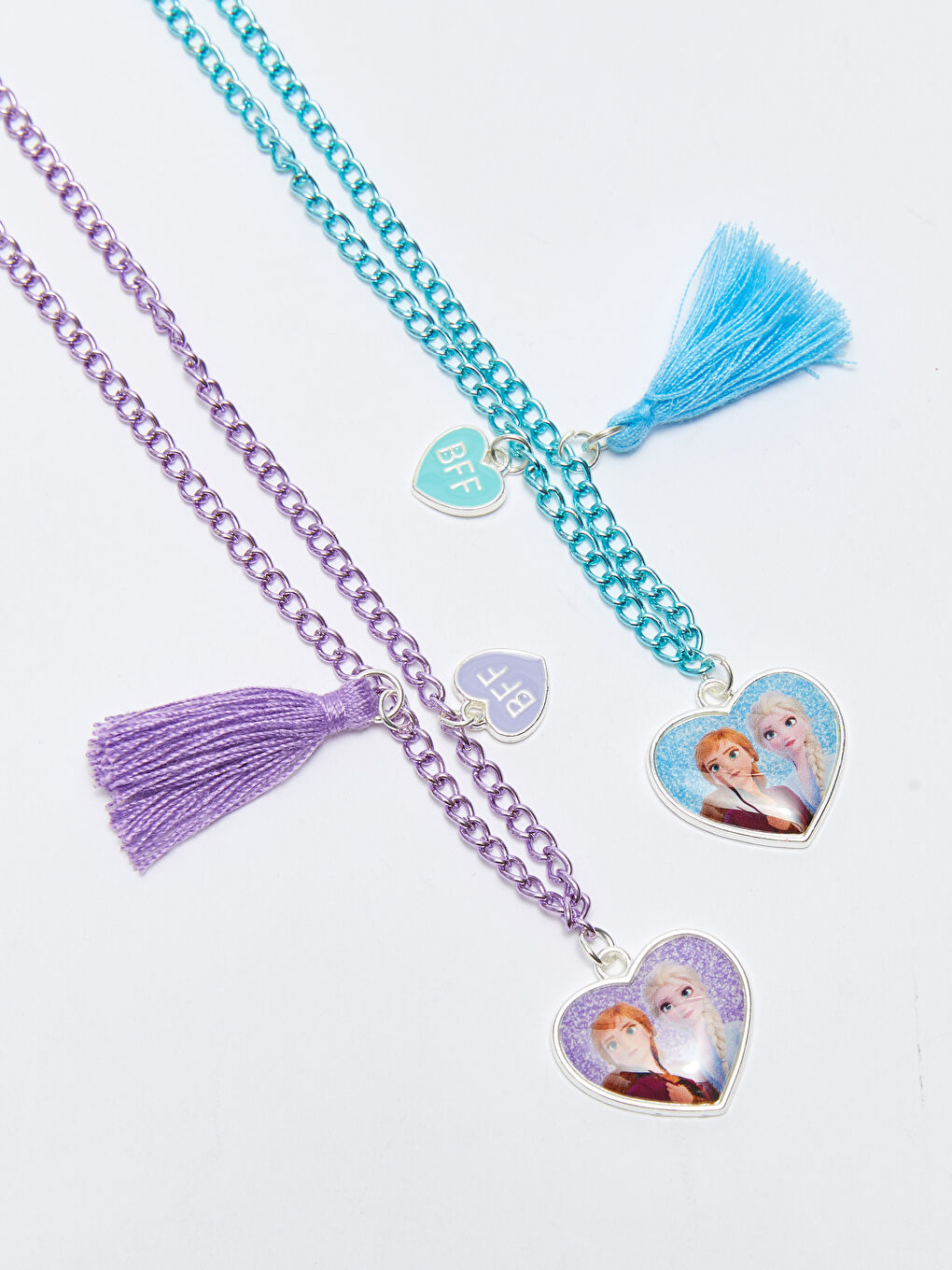 Karışık Frozen Lisanslı Kız Çocuk Best Friend Kolye 2'li-2